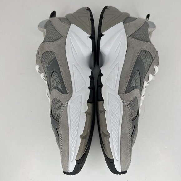 H&M Beige/Taupe Mesh & Suede Womens Size 10 Lace-Up Walking/Athletic Sneakers - Picture 7 of 9